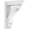 Ekena Millwork Merced Architectural Grade PVC Outlooker with Traditional Ends, 7"W X 18"D X 24"H OUTP07X18X24MRC01 - alternate 1